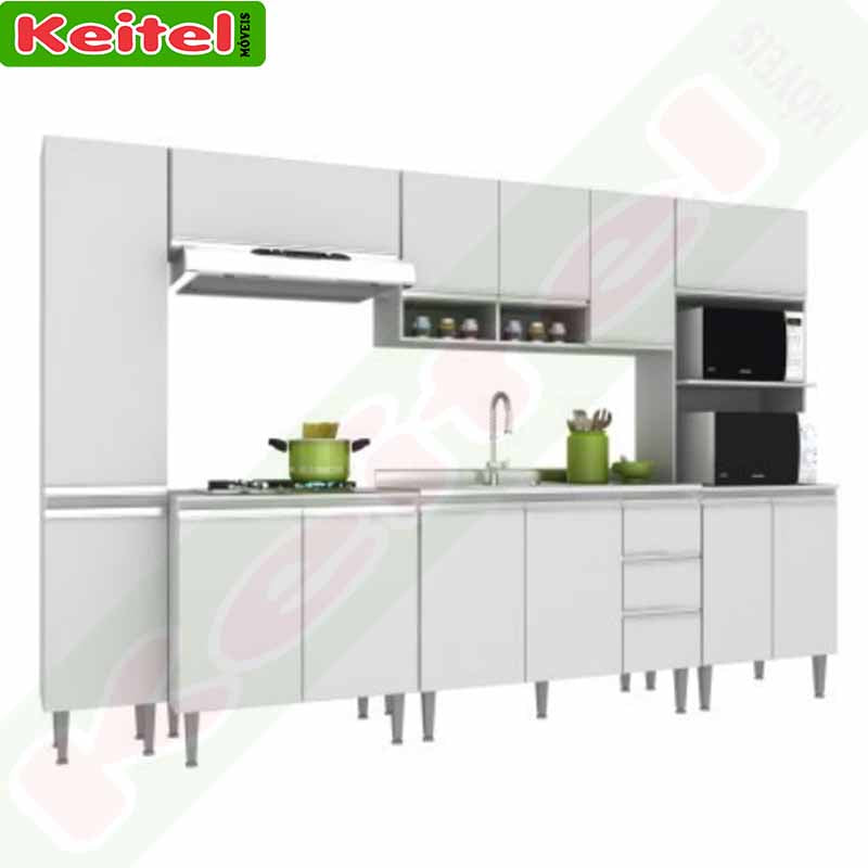 Cozinha Modulada Athena 6 peças Branca - Keitel Móveis