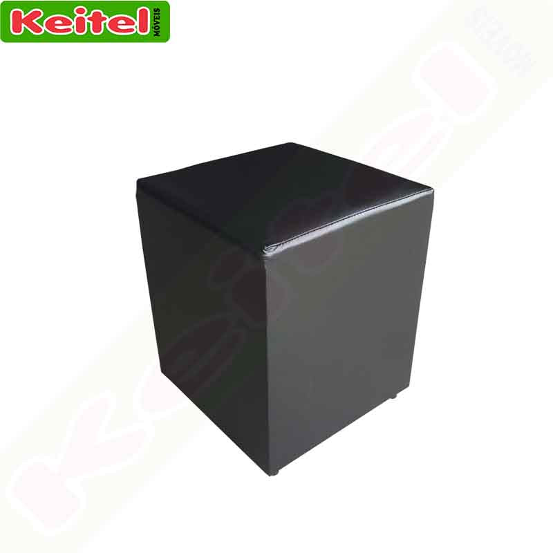 Puff Corino Preto - Keitel Móveis