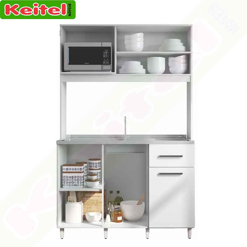 kit Cozinha Compacta Sara Branco - Keitel Móveis
